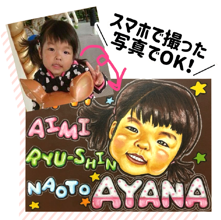 スマホで撮った写真でOK!
